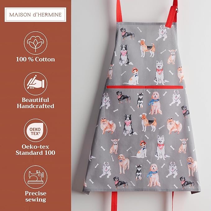 Maison d' Hermine 100% Cotton Apron - Image 2