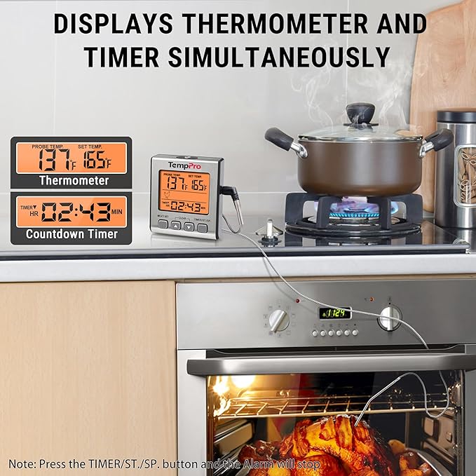 TempPro Digital Meat Thermometer - Image 3