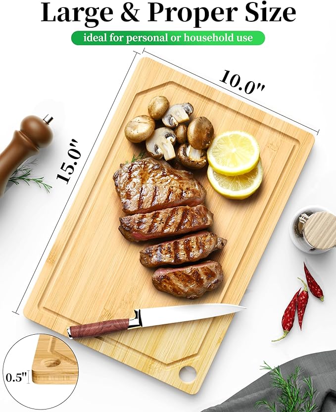 Kitsure Bamboo Cutting Board - Image 2