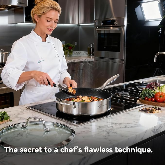 LOLYKITCH 6 QT Large Skillet - Image 6