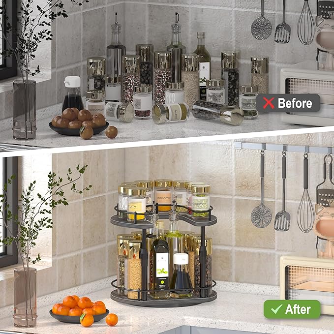 Across-Star Lazy-Susan-Spice-Rack -Organizer - Image 7