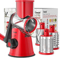 Geedel Rotary Cheese Grater, Kitchen Mandoline Vegetable Slicer by Geedel
