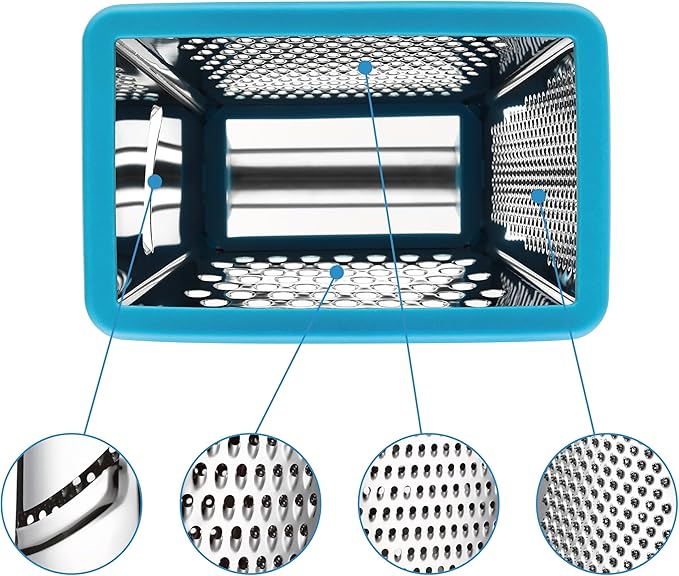 Spring Chef Handheld Stainless Steel XL Parmesan Cheese Grater - Image 9