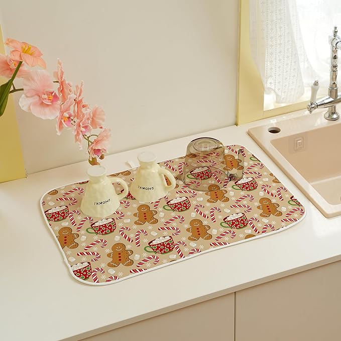 Christmas Drying Mat 18x24 Inches - Image 6