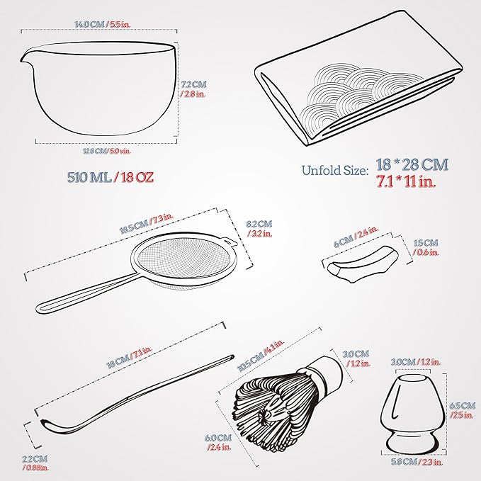 TEANAGOO Matcha Whisk Set, Matcha Kit - Image 7