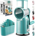 Zulay Kitchen Rotary Cheese Grater 5 Blade Cheese Shredder by ZulayKitchen