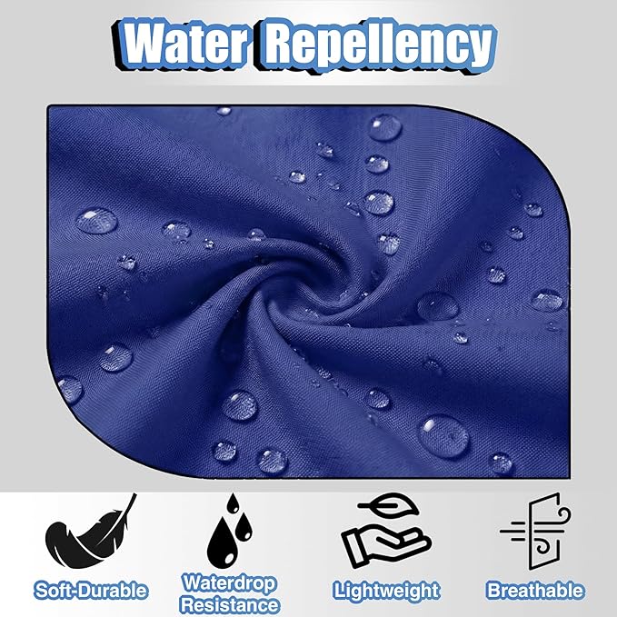 TOSHE Kitchen Apron Waterdrop Resistant Cotton Apron - Image 4