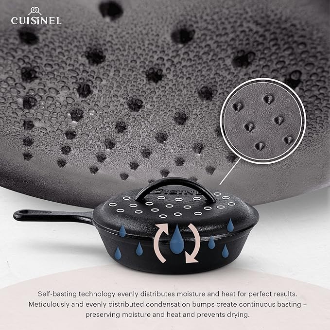 Cuisinel Cast Iron Skillet - Image 4