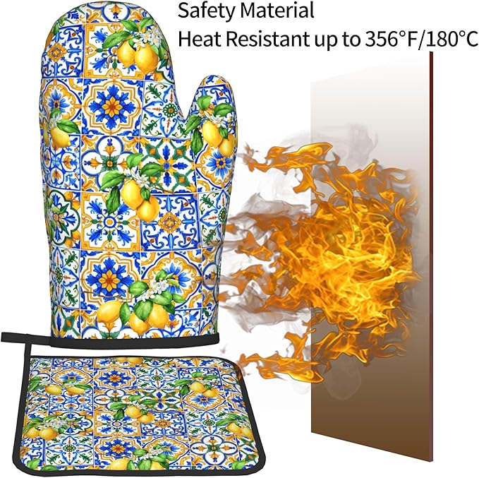 Lemon Oven Mitts - Image 5