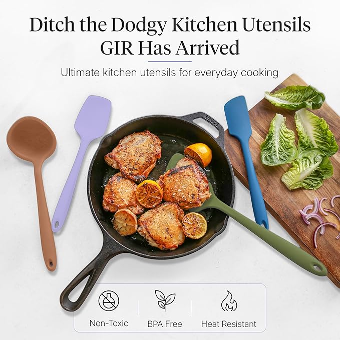 GIR: Get It Right 5 Piece Silicone Ultimate Kitchen Utensils Set - Image 2