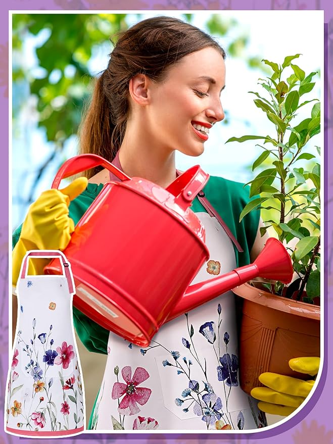 Bencailor 6 Pcs Spring Kitchen Aprons - Image 4