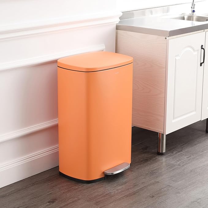 happimess HPM1006K Connor Rectangular 13-Gallon Trash Can - Image 2