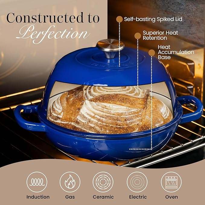 Enamelled Cast Iron Dutch Oven Pot – Dutch Oven - Image 3