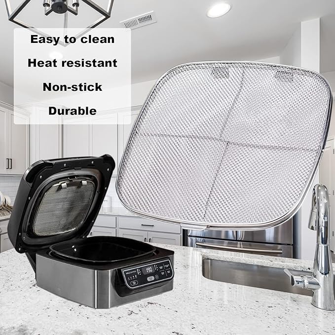 2PCS Stainless Steel Splatter Shield - Image 4