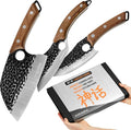 Matsato Knife Set 3-Piece Kitchen Knives, Cooking Chef Knife Set, Kitchen And by Matsato