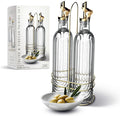 COOK WITH COLOR Glass Olive Oil Bottle Dispenser by CookwithColor