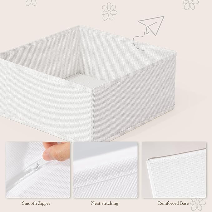 Criusia Drawer Organizers 18-Piece Set, Dresser Organizer - Image 4