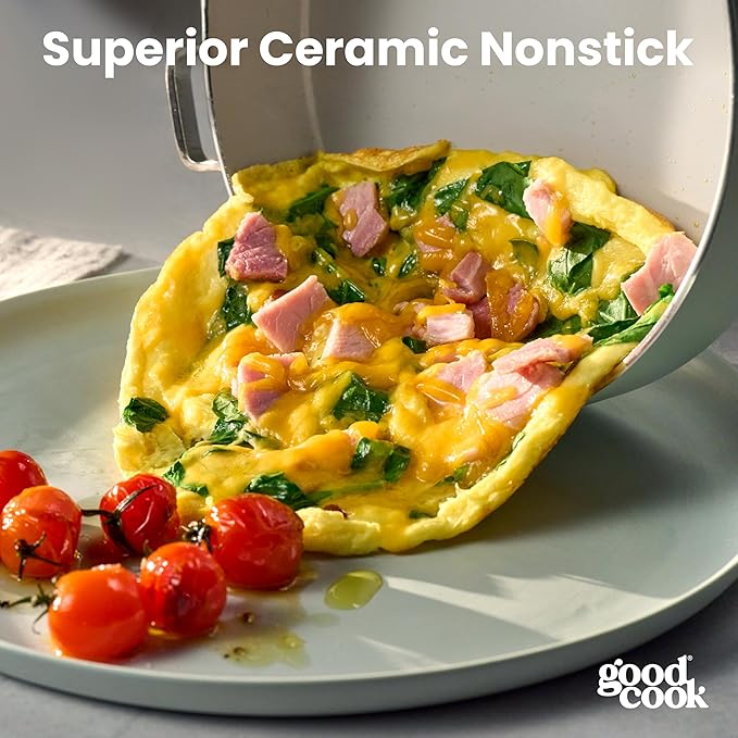 GoodCook Ceramic Cookware Set 7-Piece - Image 4