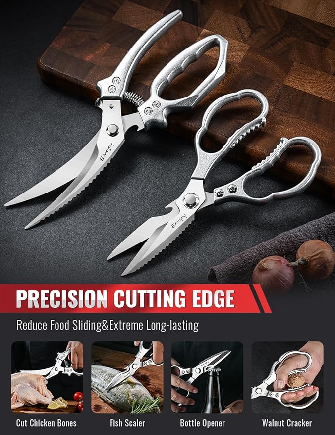 Emojoy 2-Piece Kitchen Scissors Set - Image 5
