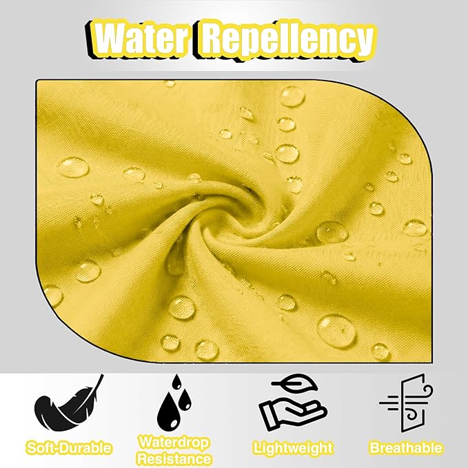 TOSHE Kitchen Apron Waterdrop Resistant Cotton Apron - Image 4