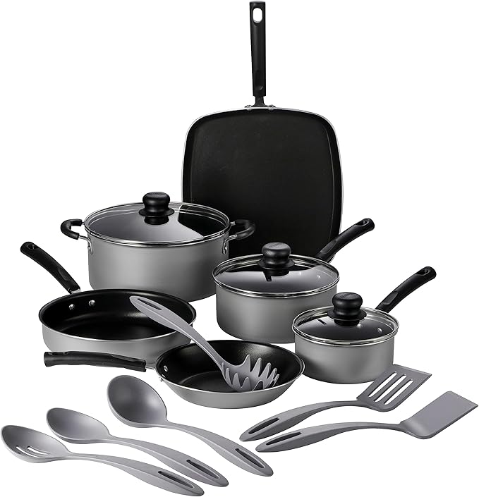 Tramontina Primaware 15-Piece Non Stick Cookware Set by Tramontina