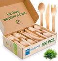 100% Compostable Cutlery Set by GO+GO+GREEN