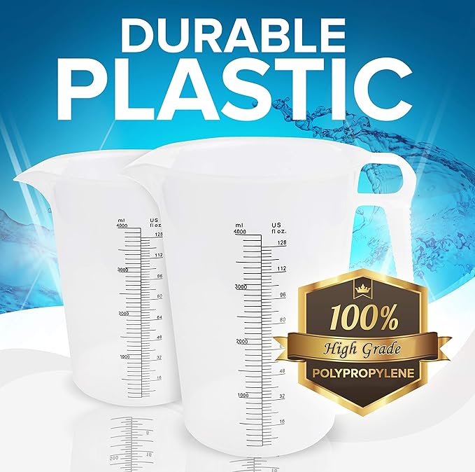 ACCUPOUR 128oz Measuring Pitcher, Pool and Lawn - Image 3