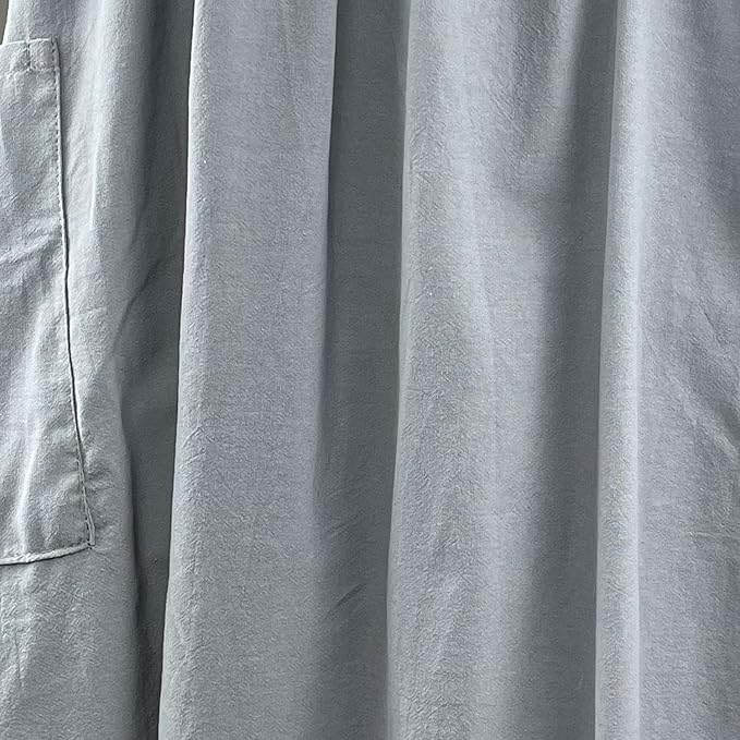 Uaussi Cotton Linen Apron Cross Back Work Apron - Image 3