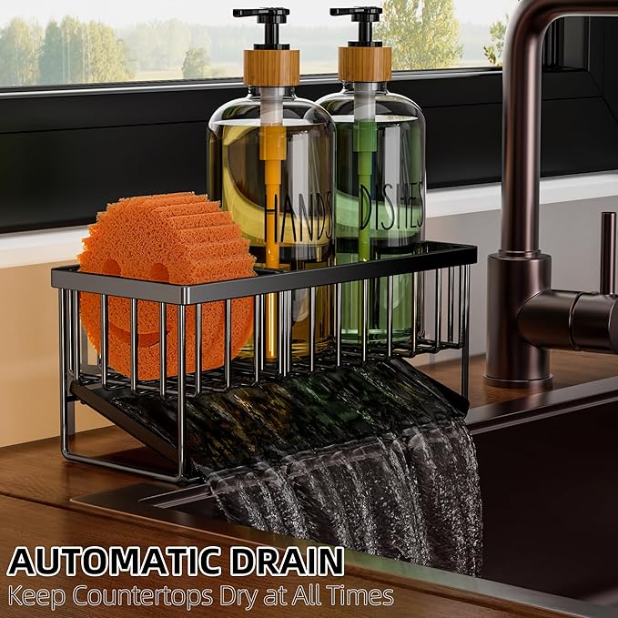 Cisily Kitchen Dish Soap Dispenser Set - Image 5