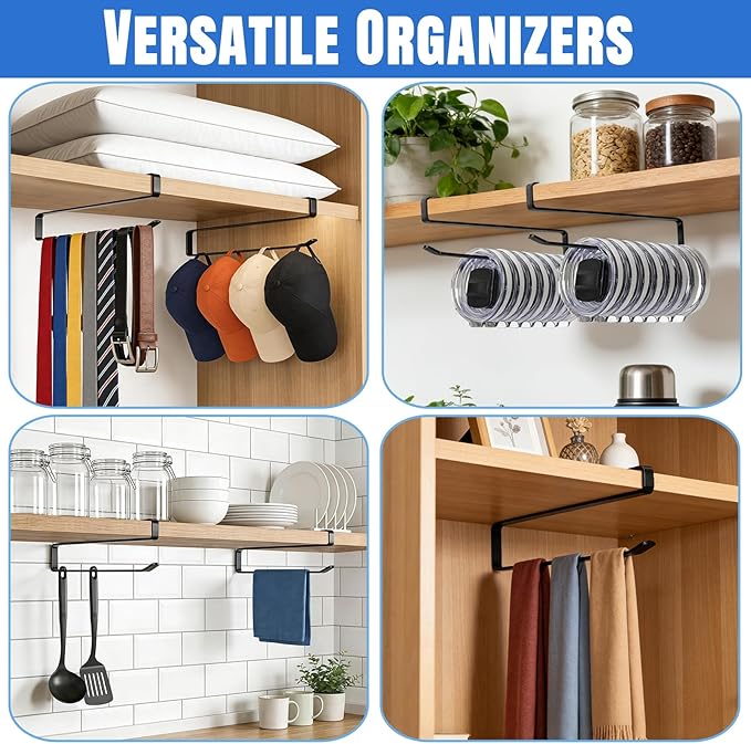 1 Pack Tumbler Lid Organizer, Versatile Cup & Water Bottle Lid Holder, Upgraded - Image 6