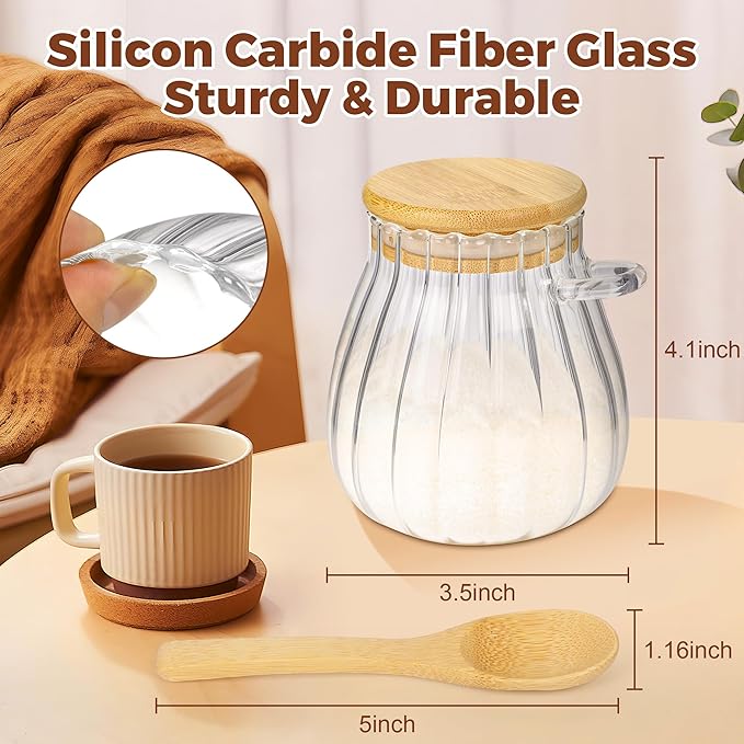holoith 2Pcs Sugar Container - Image 3