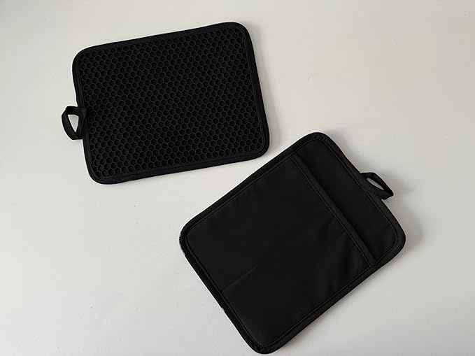 Oven Pot Holder with Pocket Cotton Heat Resistant Coaster Potholder Kitchen Hot - Image 4
