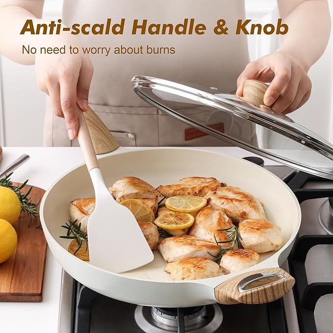 SENSARTE Ceramic Nonstick Frying Pan Skillet - Image 7