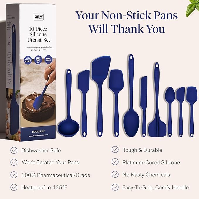 GIR: Get It Right 10-Piece Silicone Essentials Kitchen utensils set - Image 4