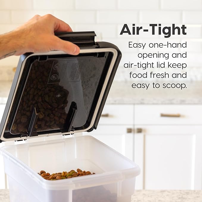 IRIS USA Airtight Dog Food Storage Container, 2 Pack, - Image 4