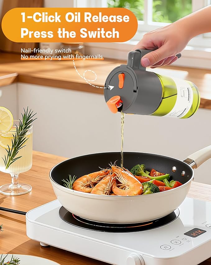 OURCABECUE Upgrade 2 in 1 Oil Sprayer - Image 4