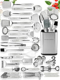 Home Hero 54-Piece Stainless Steel Kitchen Utensils Set by HomeHero
