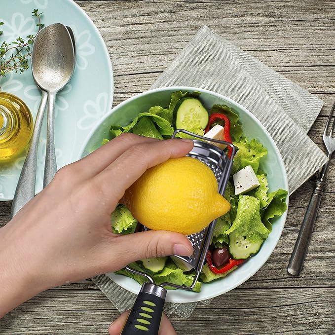 Handheld Cheese Grater Set for Kitchen Stainless Steel Mini Cheese Grater - Image 9