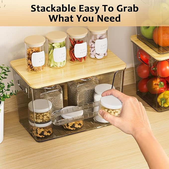 Delamu 2 Set Pantry Organizers and Storage, Trash Bag Dispenser - Image 8
