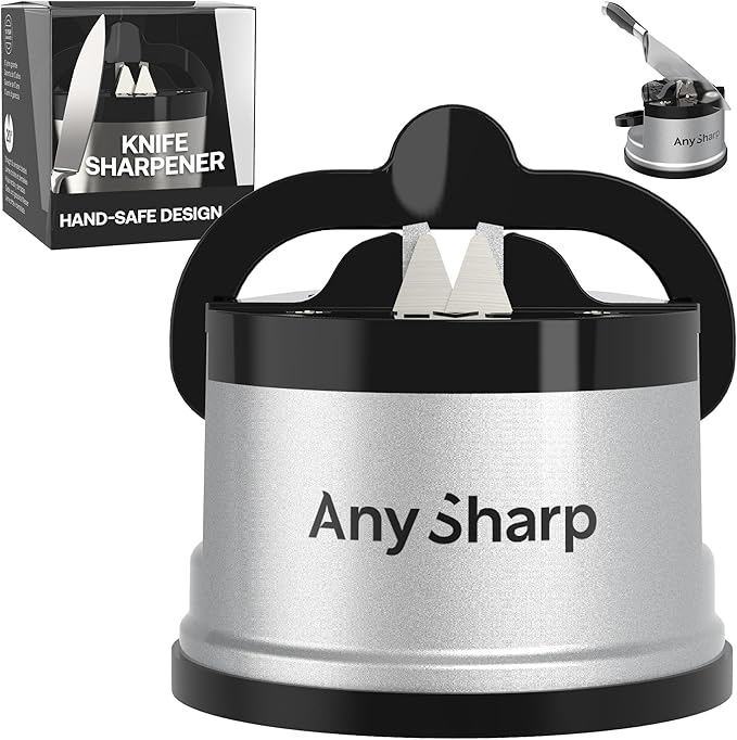 AnySharp – GLOBAL – Hands Free Knife Sharpener by AnySharp