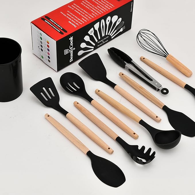Silicone Cooking Utensils Set - Image 3