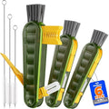 6 Pack Holikme 4 in 1 Cup Lid Cleaning Brush Set by Holikme