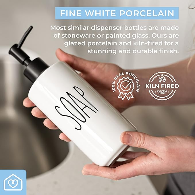 Heartland Home Porcelain 16oz Liquid Dispenser - Image 5