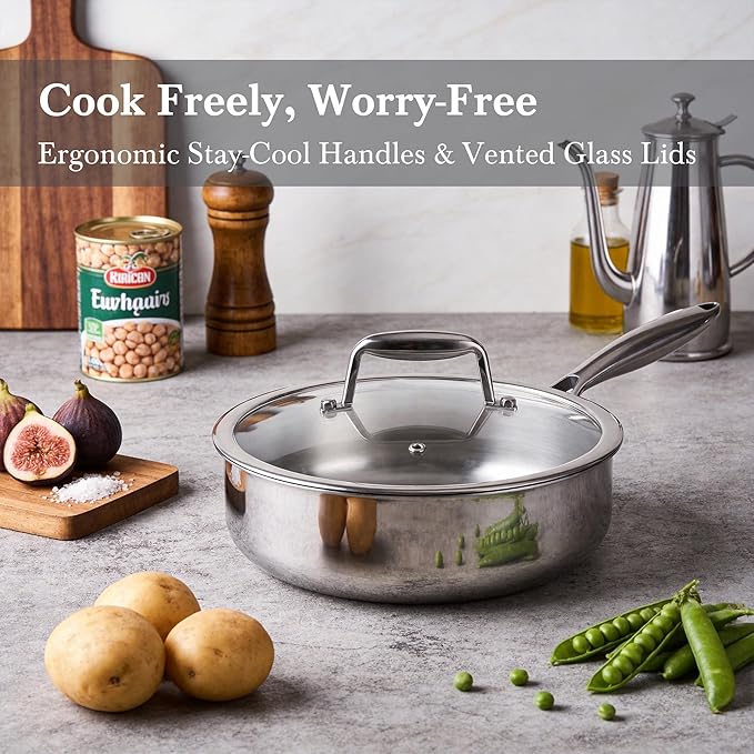 Stainless Steel Cookware Set - Image 7
