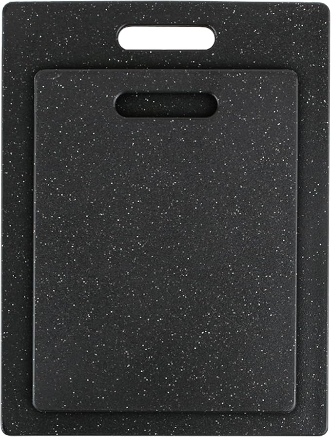 Dexas Superboard Pastry Board and Cutting Boards, Set of Two, Midnight Granite by Dexas