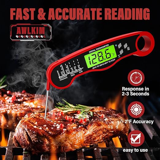 AWLKIM Meat Thermometer Digital - Image 2
