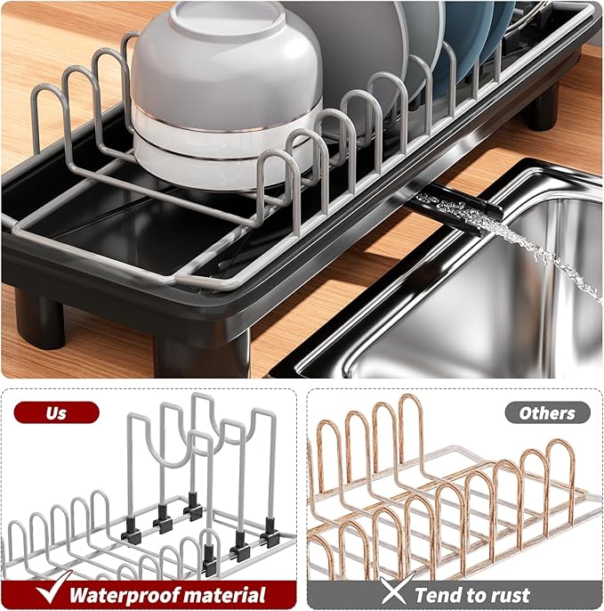 SanDream Small Dish Drying Rack - Image 5