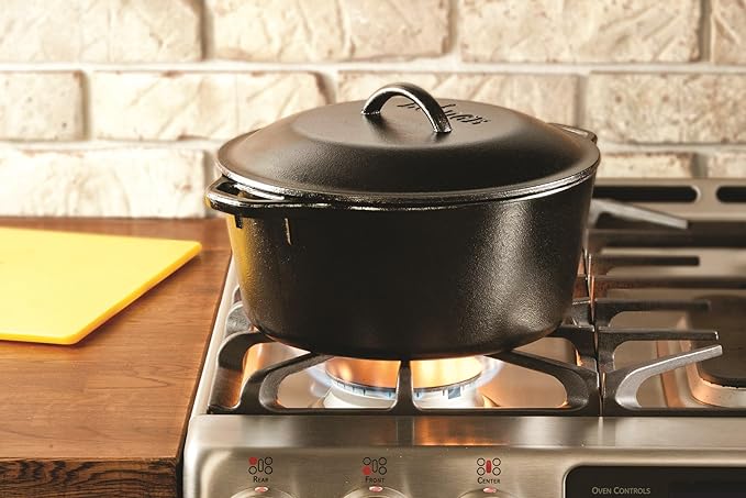 Lodge Cast Iron Dutch Oven - Image 3