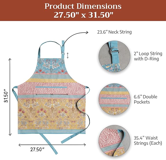Maison d' Hermine 100% Cotton Apron - Image 7