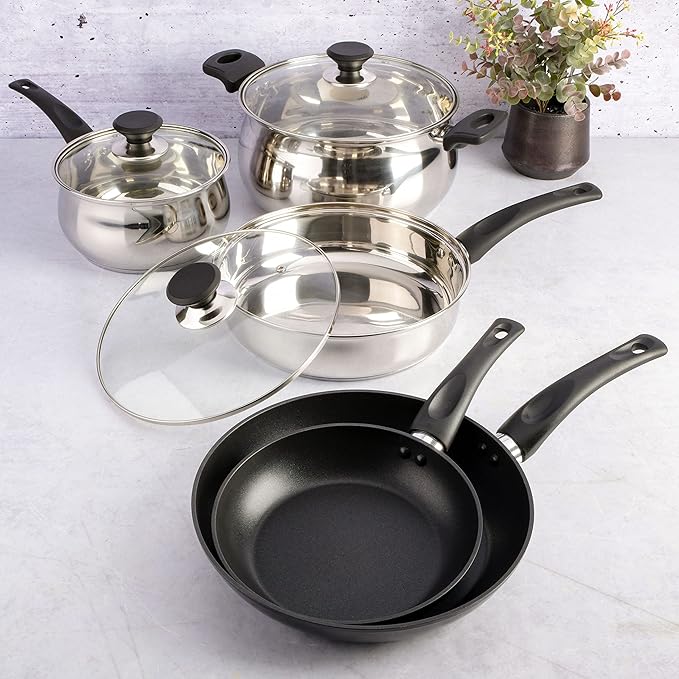 Gibson Home 95 Piece Kitchen in a Box Pots and Pans Cookware, Plates and Bowls - Image 2